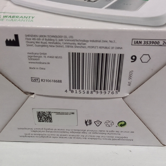 BU 510 Upper Arm Blood Pressure Monitor - Gray - Picture 3 of 5